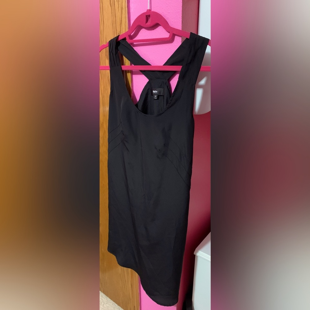 Mossimo Black Racerback Dress. NWT. Size XS.